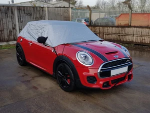 Spoiler grande BMW Mini (Gen 3) F56 3 porte JCW dal 2013 in poi mezza misura copriauto - Foto 1 di 8