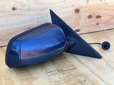 BMW 535I 528I E60 E61 ПРАВОЕ ПАССАЖИРСКОЕ БОКОВОЕ ЗЕРКАЛО Tiefseeblau металлик - Изображение 1 из 4