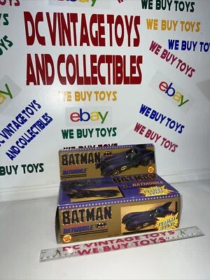 Toy Biz: Batman Turbine Sound Batimóvil Car (1989) Nueva Caja Abierta Sin Usar 🔥 Foto 1 de 4