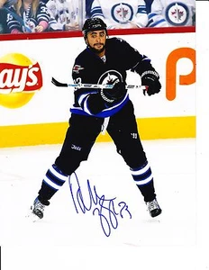 WINNIPEG JETS DUSTIN BYFUGLIEN SIGNED HIGH STICKING 8X10 - Picture 1 of 1