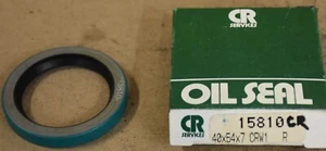 15810 SELLO DE ACEITE DE UN SOLO LABIO (NBR) (ID 40mm OD 54mm WD 7mm) CRW1 ***NUEVO*** - Imagen 1 de 4
