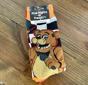 FIVE NIGHTS AT FREDDY’S SOCKS 2 PACK - Picture 1 of 1