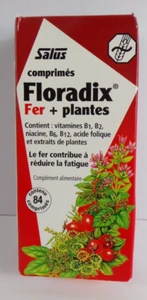 SALUS-FLORADIX FER ET PLANTES-84 COMPRIME-01/2026-CONTRIBUE A REDUIRE LA FATIGUE