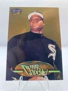 Frank Thomas 1999 Fleer Ultra #214G Medallón de Oro Medias Blancas - Imagen 1 de 2
