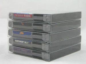 25 NES Cartridge Box Protectors.Clear Plastic Case. Works w/ dust covers - Picture 1 of 8