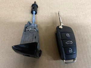 AUDI Q2 DRIVER FRONT DOOR LOCK BARREL WITH REMOTE KEY 2020 2021 - 2024 C2718 - Picture 1 of 16