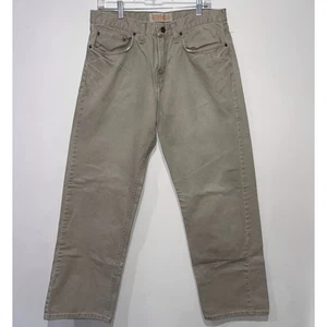 Pre-Owned Wrangler Jeans Co Loose Straight Tan Jeans Men Size 33 x 32 Vintage - Picture 1 of 4