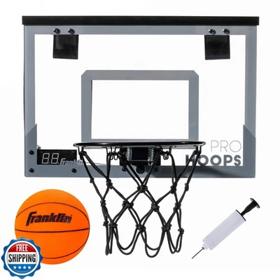 Aro de baloncesto Franklin Sports Over The Door mini LED para anotar -  Foto 1 de 4