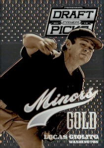 2013 Panini Prizm Perennial Draft Picks #8 Lucas Giolito Minors Gold Prizms - Picture 1 of 2