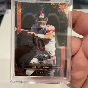 Eli Manning 2024 Wild Card Joker BLACK 1/1 🔥 7 Card Stud 1 of 1 🔥 Giants - Picture 1 of 4