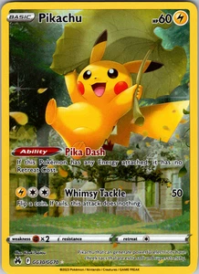Pikachu GG30/GG70 SWSH: Crown Zenith Galarian Gallery - NM - Picture 1 of 2