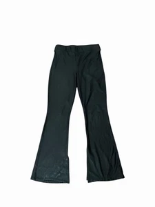 Show Me Your Mumu Nashville Pull Up Schlaghose schwarz Kunstleder Größe L - Bild 1 von 7