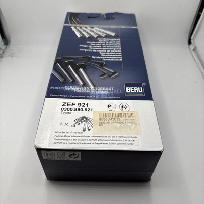 Toyota Celica Sti Carina 1.6 1987-1992 BERU ZEF921 IGNITION  Plug lead set. - Image 1 of 3