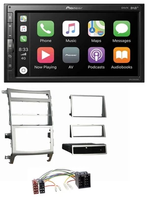 Pioneer USB MP3 DAB 2DIN Bluetooth Autoradio für Hyundai ix55 2009-2012 silber - Bild 1 von 4