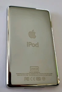 Custom Thin 256GB iPod Classic Video Back Cover SSD Mod Slim Housing A1238 - Picture 1 of 2