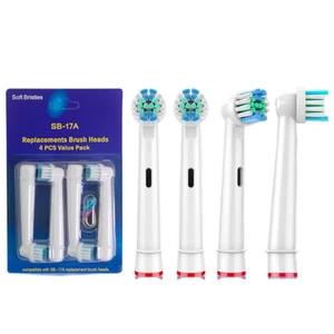Toothbrush Heads Compatible With ORAL B Electric Replacement Braun Brush Head - Picture 1 of 6