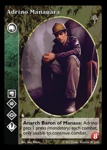 Adrino Manauara - Tzimisce - Vampire VTES - Imagen 1 de 6