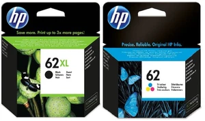 Original HP 62 62XL Tintenpatrone C2P04AE, C2P06AE, N9J71AE, C2P05AE, C2P07AE Posten - Bild 1 von 7