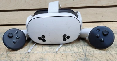 Meta Quest 3s 128GB All In One Virtual Reality VR Headset with Controllers - Image 1 of 4