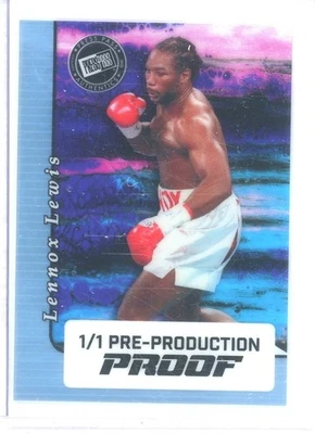 2024 Leaf Pre Production Proof (1/1) Lennox Lewis - Image 1 of 2