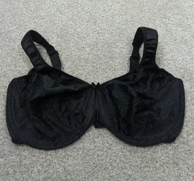Bali Bra Womens 38G Black Jacquard Underwired Minimizer 3562 - Image 1 of 4