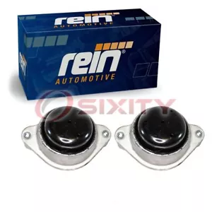 2 pc Rein Mounts for 1993 Mercedes-Benz 500SEC 5.0L V8 Engine Cylinder Block qp - Picture 1 of 5
