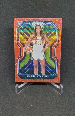2021 Panini Prizm WNBA #89 Charli Collier RED Wave Prizm RC Rookie - Image 1 of 2