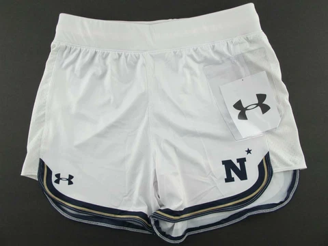 Under Armour NEW Showtime NAVY MIDSHIPMEN Womens S Running $70 Track Gym Shorts Cover