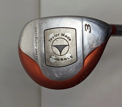 TaylorMade Firesole Steel Tungsten RH 3 Wood R-80 Bubble Graphite Shaft - Image 1 of 4
