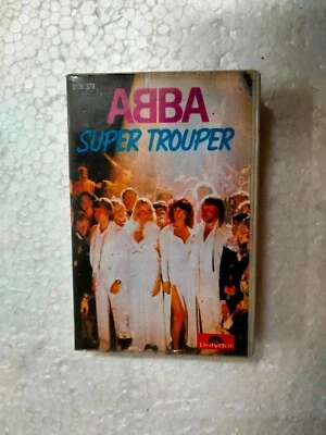 Abba Super Trouper Polydor 1998 Clamsheel RARE orig CASSETTE TAPE INDIA indian - Image 1 of 4