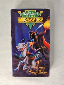 Walt Disney Mini Classics: The Legend of Sleepy Hollow Slip Cover VHS 1994 - Picture 1 of 7