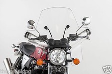 85-06 Kawasaki Vulcan VN 700-750 21" Clear Spirit Touring Windshield w/Hardware