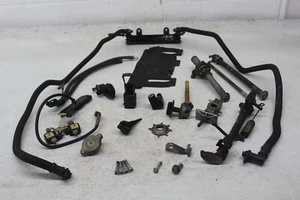 87-90 HONDA CBR600F PARTS HARDWARE BOLTS COOLER STAND VALVE RELAY COVER HOSES - Picture 1 of 12