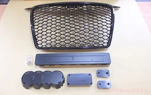 Glossy Black Grille RS Look for Audi A3 8P 2005-2008 - Foto 1 di 8