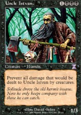 1x Uncle Istvan - Timeshifted - Lightly Played, English - MTG!