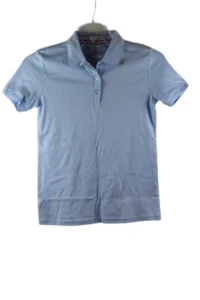 French Toast Blue Girls Schoolwear Top Shirt Pullover Button Front XL 14/16 052 - Picture 1 of 6