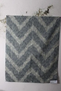 Mulberry Home, Ashburn, Chevron Ikat, 28" W X 36" L, Color Soft Teal - Picture 1 of 1