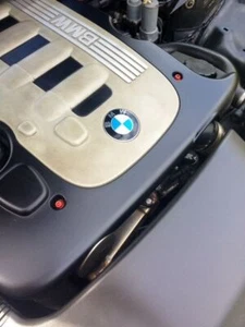 Pernos de cubierta de motor BMW E46 330cd negro acero inoxidable - Imagen 1 de 4
