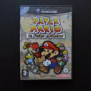 Paper Mario La porte millénaire Gamecube Complet PAL FR Game Cube GC - Imagen 1 de 3