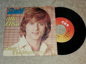 Dave - Allo Elisa  Vinyl  Single  - Picture 1 of 1