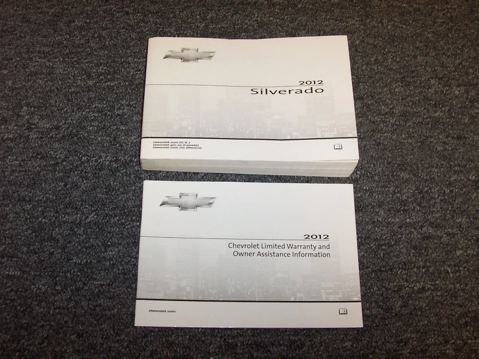 Chevy Silverado 1500 2012 camioneta dueño manual operador conjunto LS LT LTZ gasolina Foto 1 de 1
