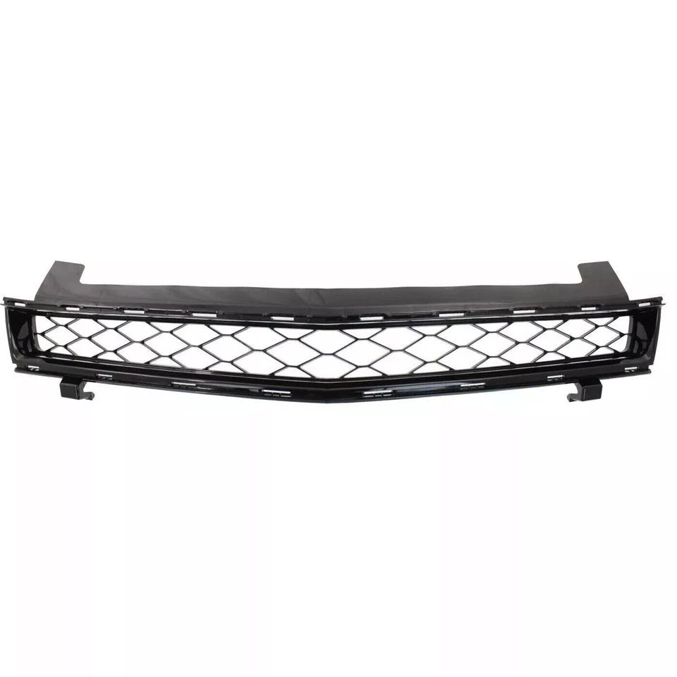 For 2014-2015 Chevrolet Camaro Gloss Black Front Upper Grille Assembly Plastic Foto 1 de 4