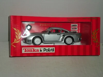 POLISTIL TONKA SCALA 1/18 PORSCHE 959 CON CHIAVE IN SCATOLA - Immagine 1 di 2