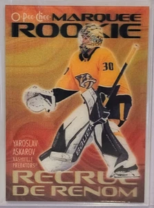 Yaroslav Askarov 2023-24 O-Pee-Chee 3D Marquee Rookie #3D-YA Predators RC - Picture 1 of 2