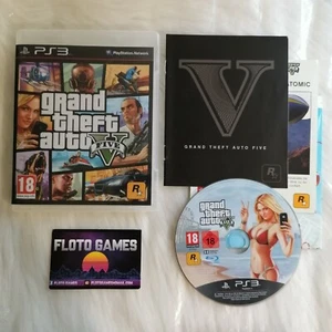 Jeu Grand Theft Auto V GTA 5 pour PS3 Complet CIB PAL FR - Floto Games - Imagen 1 de 2