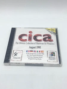 CICA Shareware CD-ROM August 1995 - 1320 MB of utilities for Windows - Picture 1 of 2