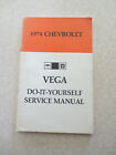 1974 Chevrolet Vega car Do it yourself service manual / / Chevy USA -- ----
