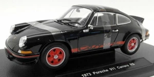 Welly 1/18 Scale Diecast - 18044W 1973 Porsche 911 Carrera RS Black / Red - Picture 1 of 5