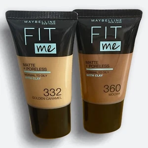 Maybelline Fit Me Matte Poreless Foundation - Picture 1 of 5