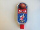 Vintage Budweiser Bud NBA Miami Heat Acrylic Beer Tap Handle NEW